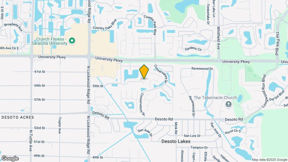 3619 Parkridge Cir Map and Location Details