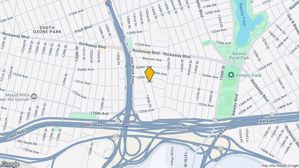 130-20 142nd St Map and Location Details