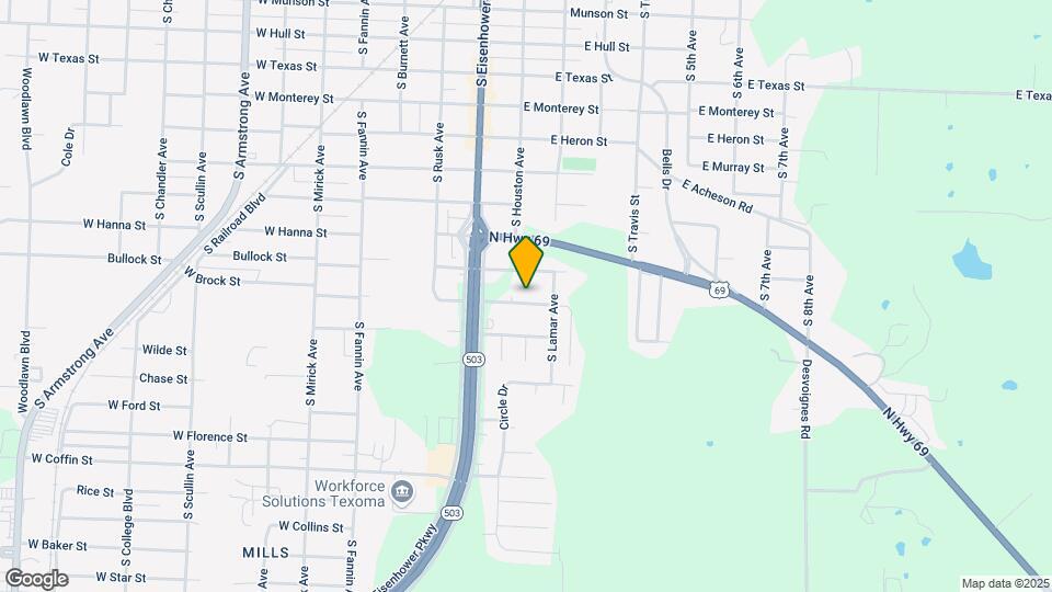 119 E Prospect St Map and Location Details
