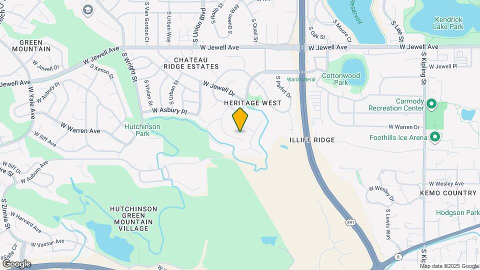 2064 S Robb Way Map and Location Details