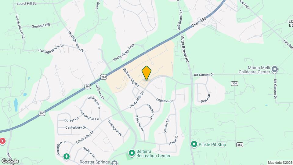 132 Village Oak Dr Map and Location Details