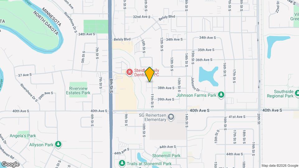 3726 10th St S Map and Location Details