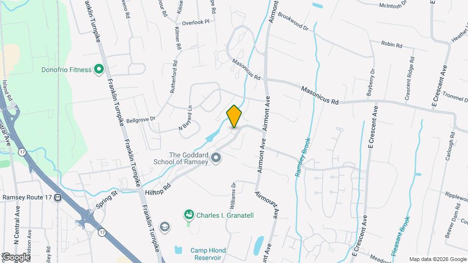 4125 Hilltop Rd Map and Location Details