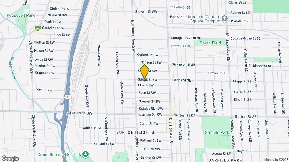 124 Griggs St SW Map and Location Details