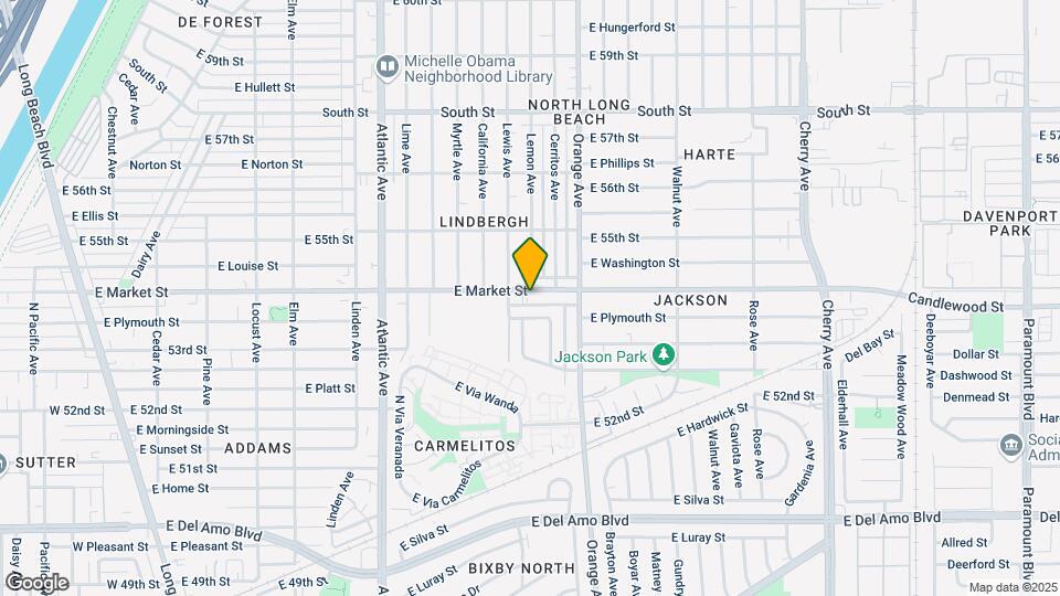 1080 E Market St, Unit 8 Map and Location Details