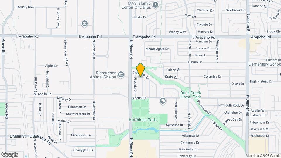 509 Shadow Bend Dr Map and Location Details