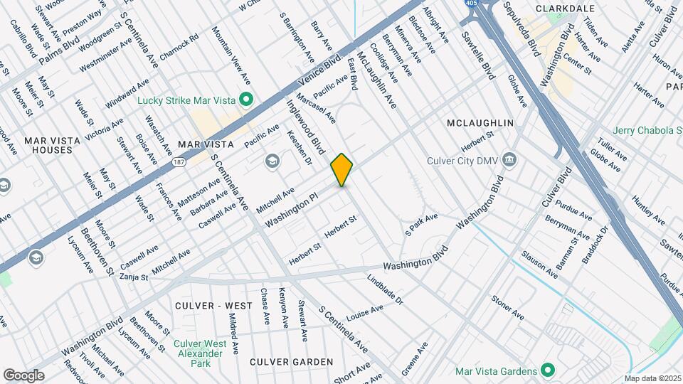 4025 Inglewood Blvd Mapa y Detalles de la Ubicación