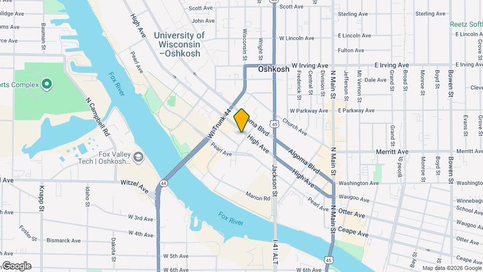 509 High Ave, Unit 509 Map and Location Details