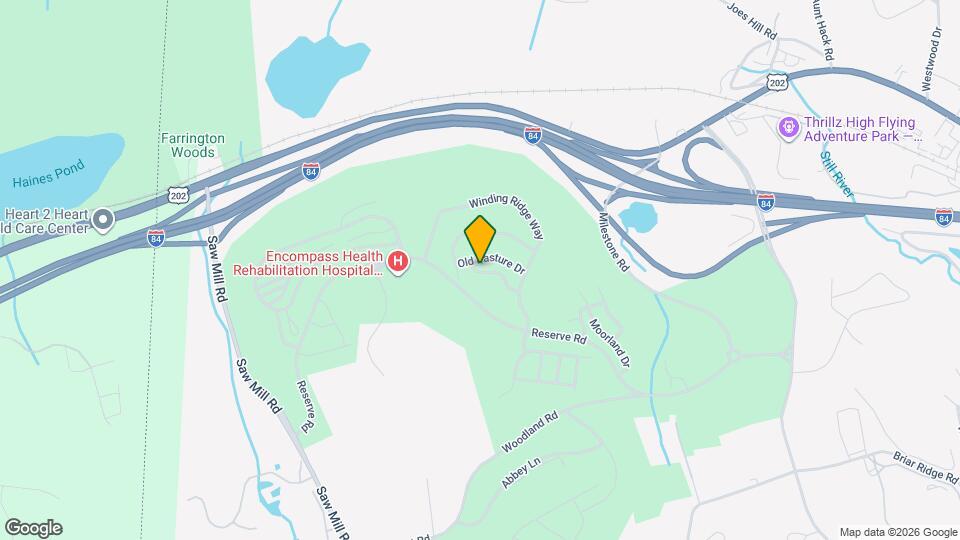 302 Center Meadow Ln Map and Location Details