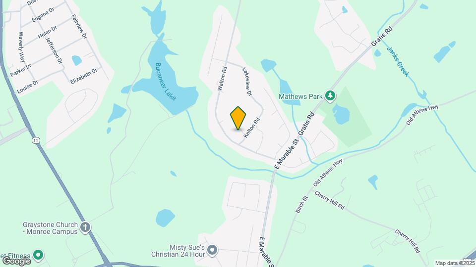 707 Cloverdale Dr Map and Location Details