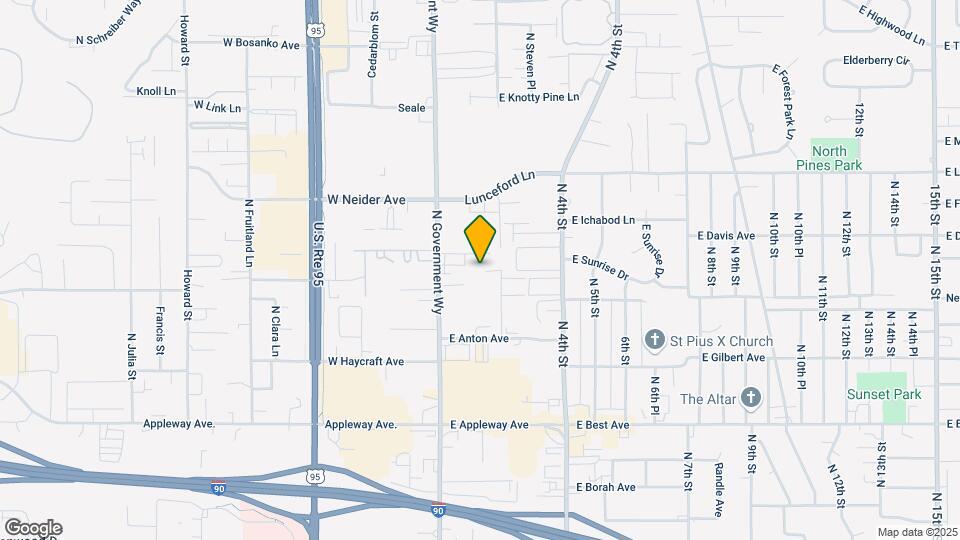 3107 N 2nd St Map and Location Details