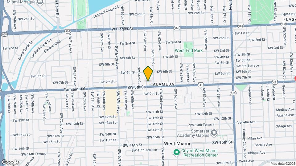 791 SW 64th Ave Map and Location Details