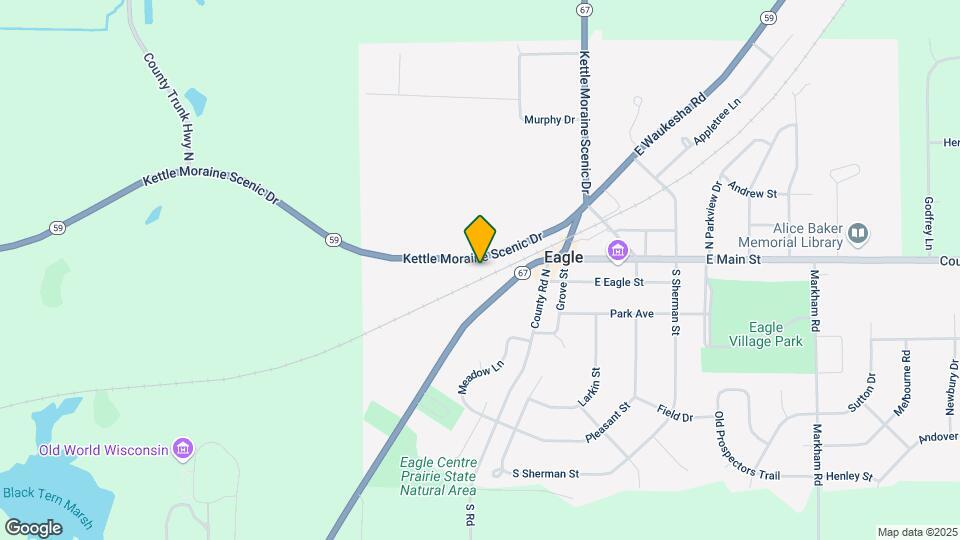 215 W Waukesha Rd Map and Location Details