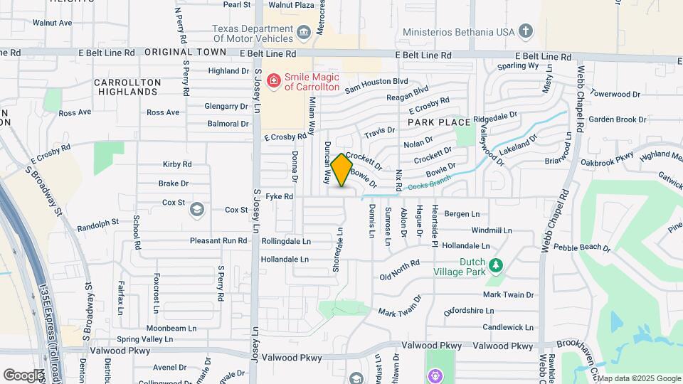 2106 Austin Dr Map and Location Details
