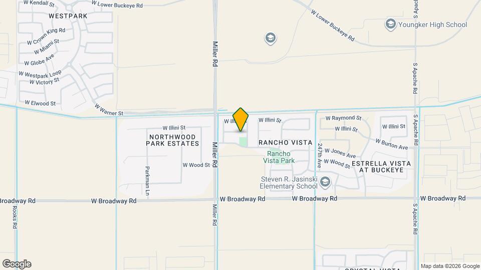 24997 W Vista Norte St Map and Location Details