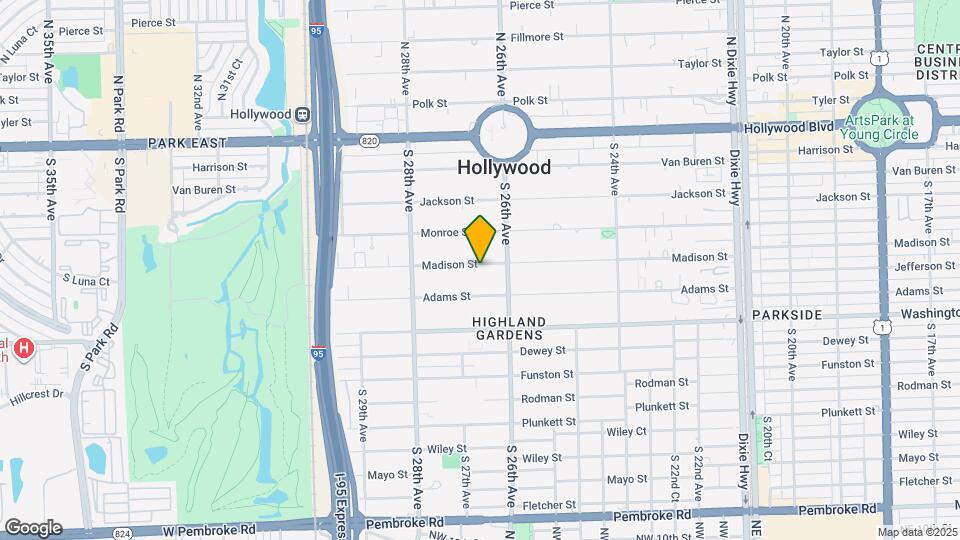 2632 Madison St Map and Location Details