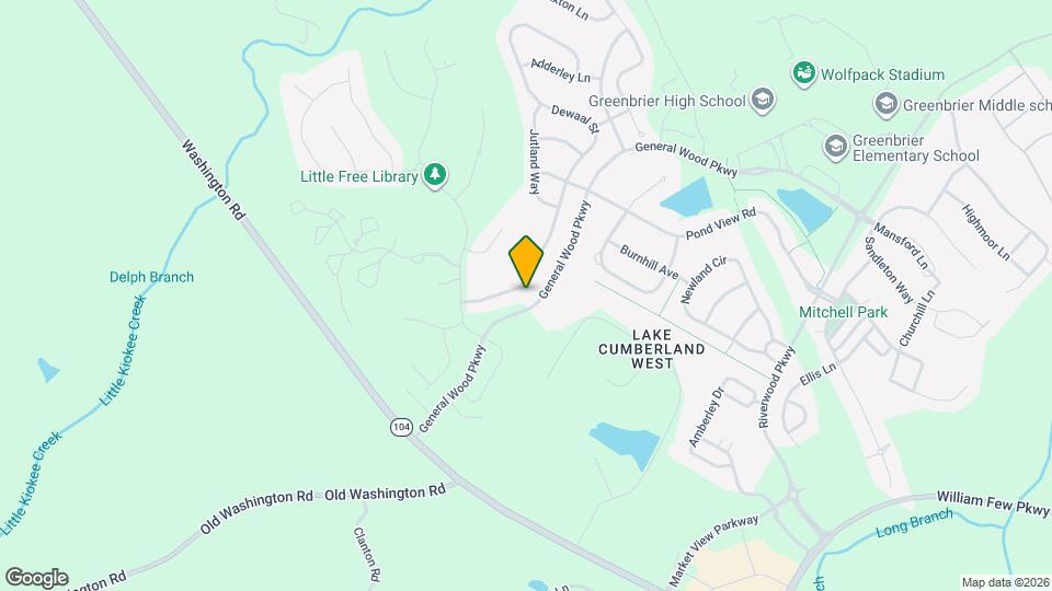 4150 Dewaal St Map and Location Details