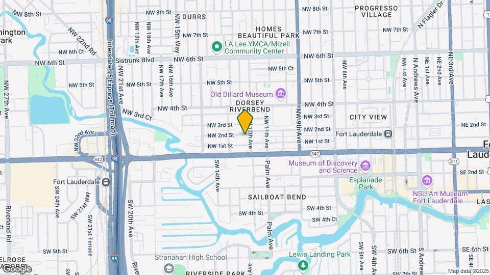 1210 NW 2nd St Map and Location Details