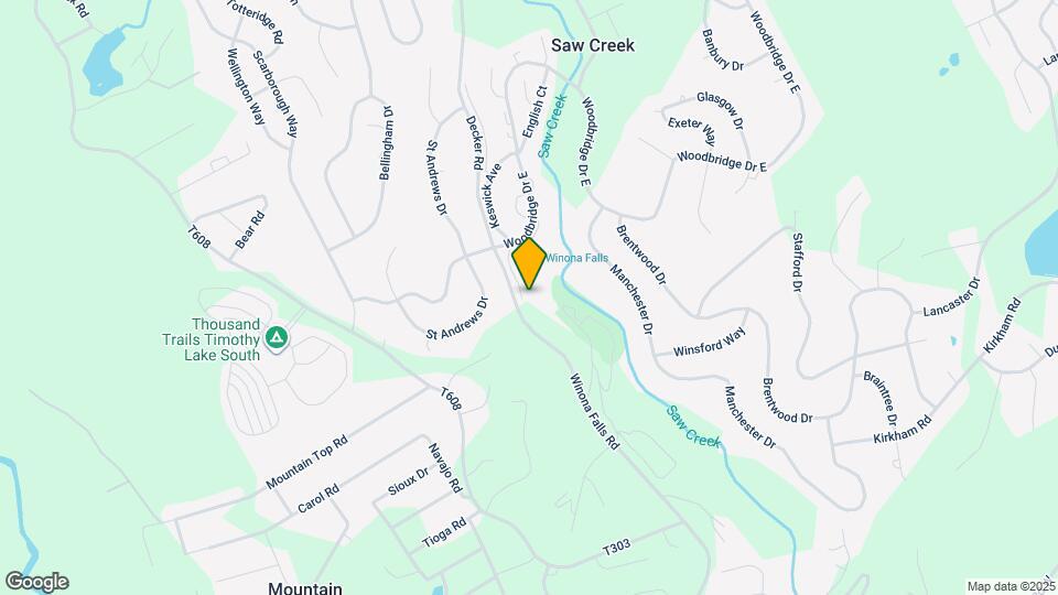 618 Mountain View Way Map and Location Details