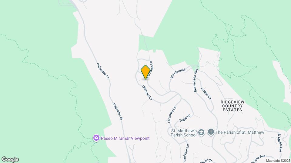 1409 Lachman Ln Map and Location Details