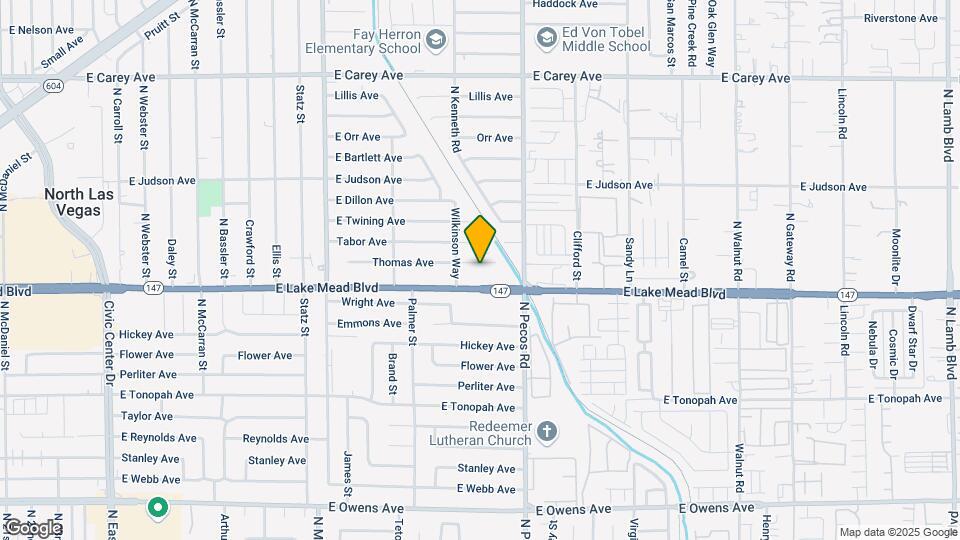 3601 Thomas Ave Map and Location Details
