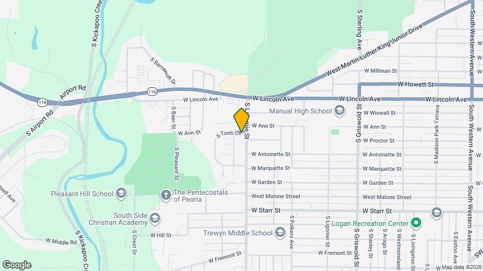 906 S Tonti Cir Map and Location Details