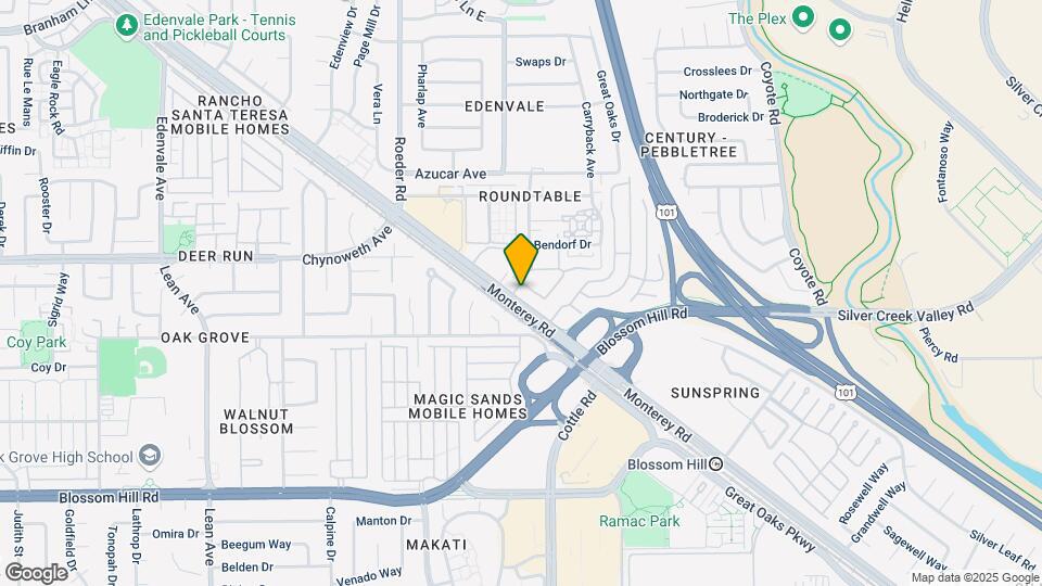Edenvale Apartments Map and Location Details