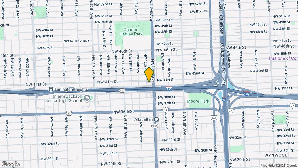 1237 NW 40th St Map and Location Details