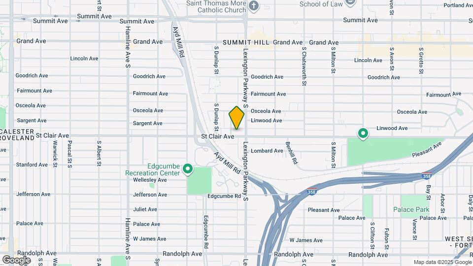 1117 Saint Clair Ave Mapa y Detalles de la Ubicación