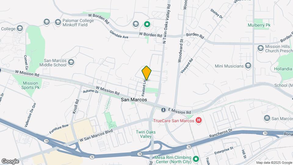 186 Gosnell Way Mapa y Detalles de la Ubicación