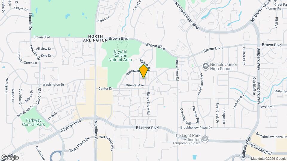 2206 Mediterranean Ave Map and Location Details