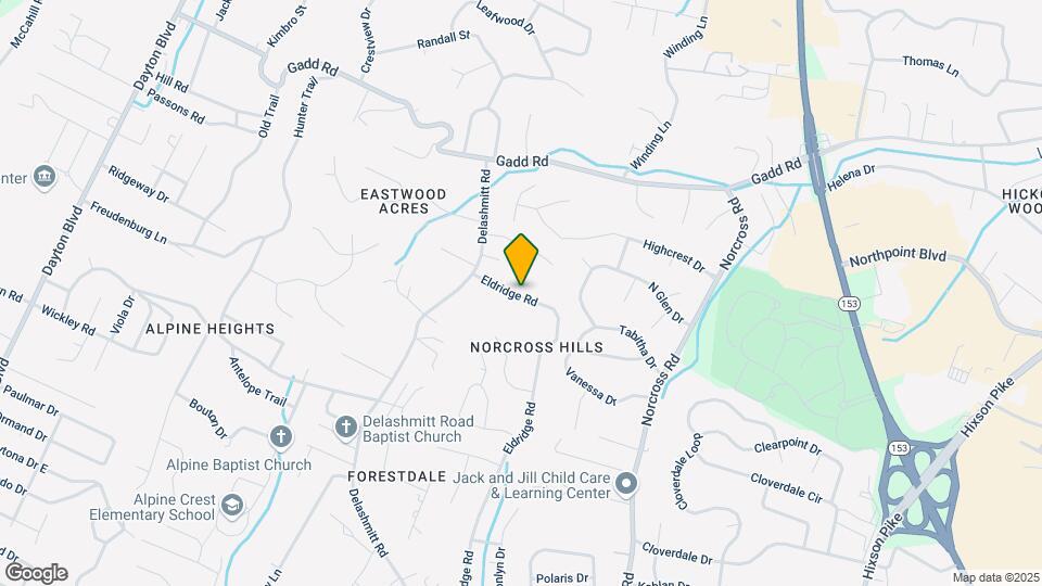 5108 Eldridge Rd Map and Location Details