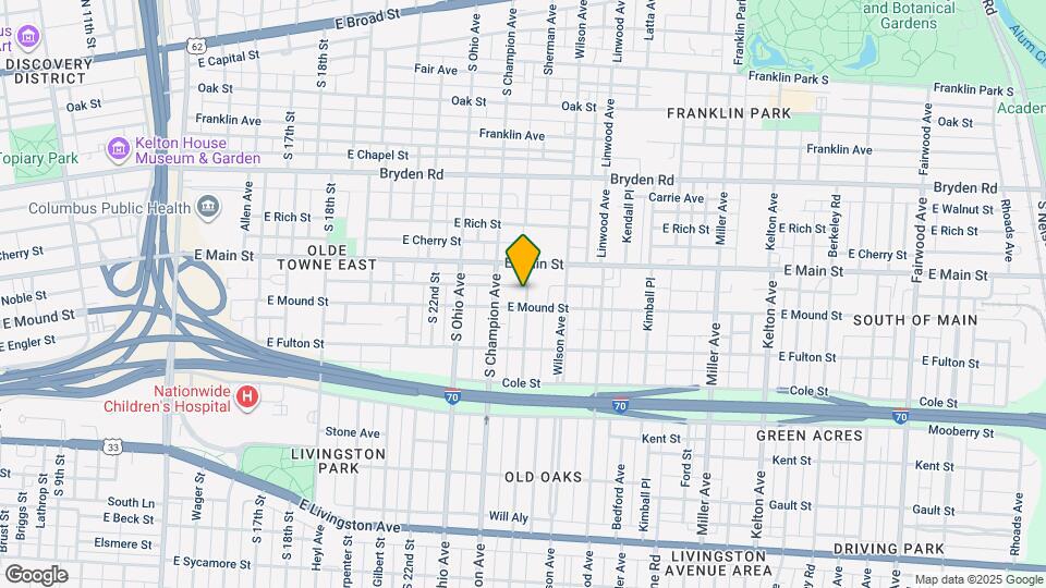 429 Oakwood Ave Map and Location Details