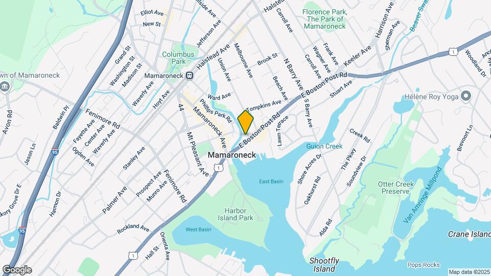 180 E Boston Post Rd-Unit -#1 Map and Location Details