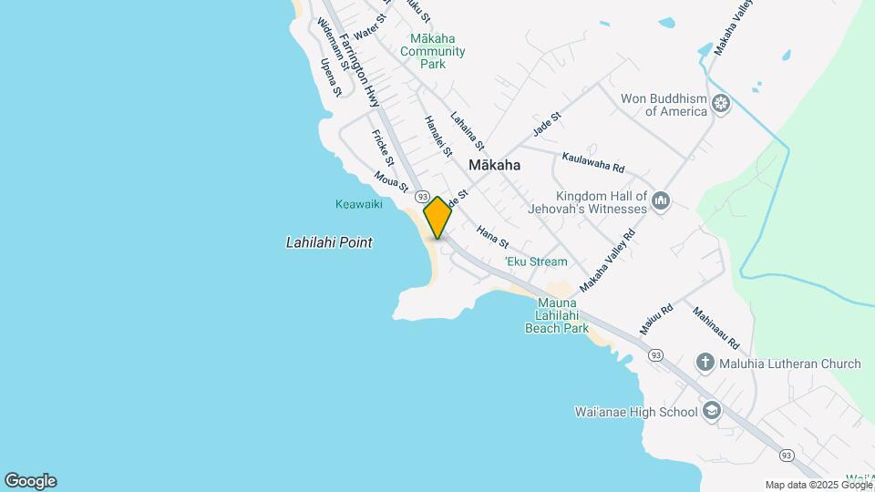 Makaha Beach Cabanas Map and Location Details