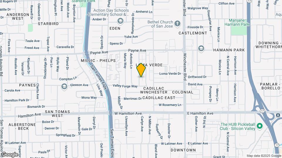 1434 Essex Way Map and Location Details