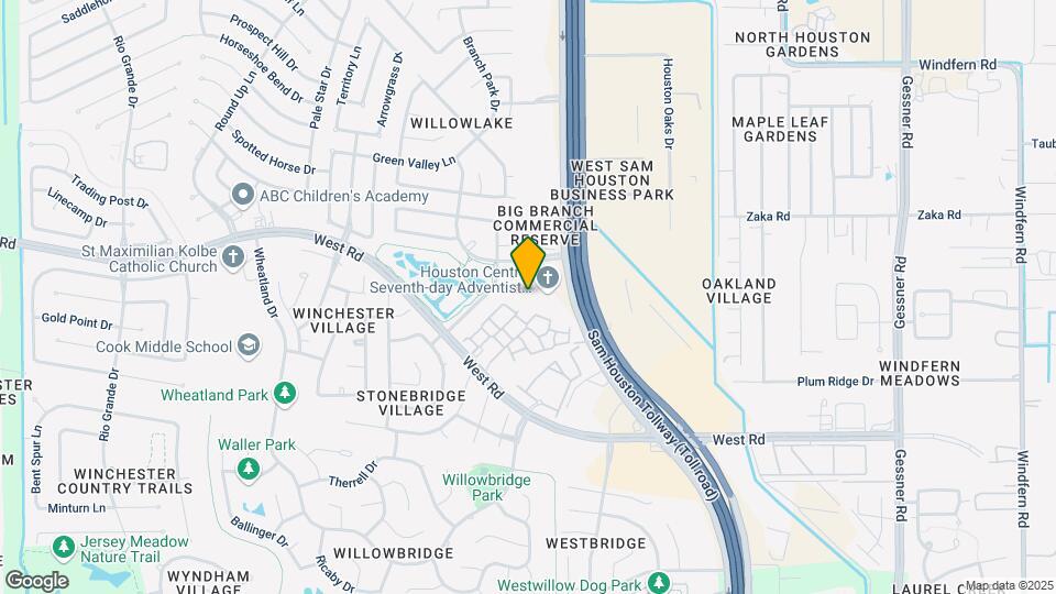 9502 Willow Trace Ct Map and Location Details