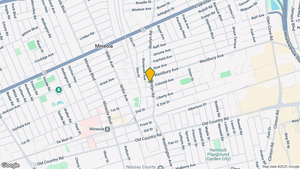 131 Roslyn Rd Map and Location Details