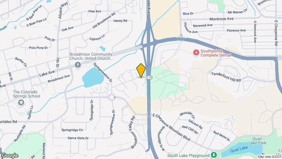 225 Spring Grove Way Map and Location Details