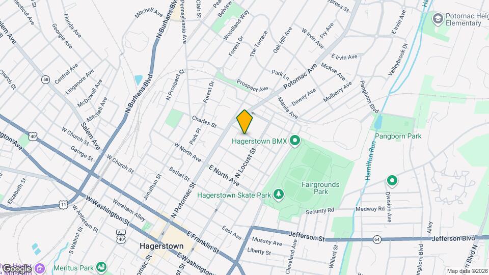 43 Wayside Ave, Unit 1 Map and Location Details