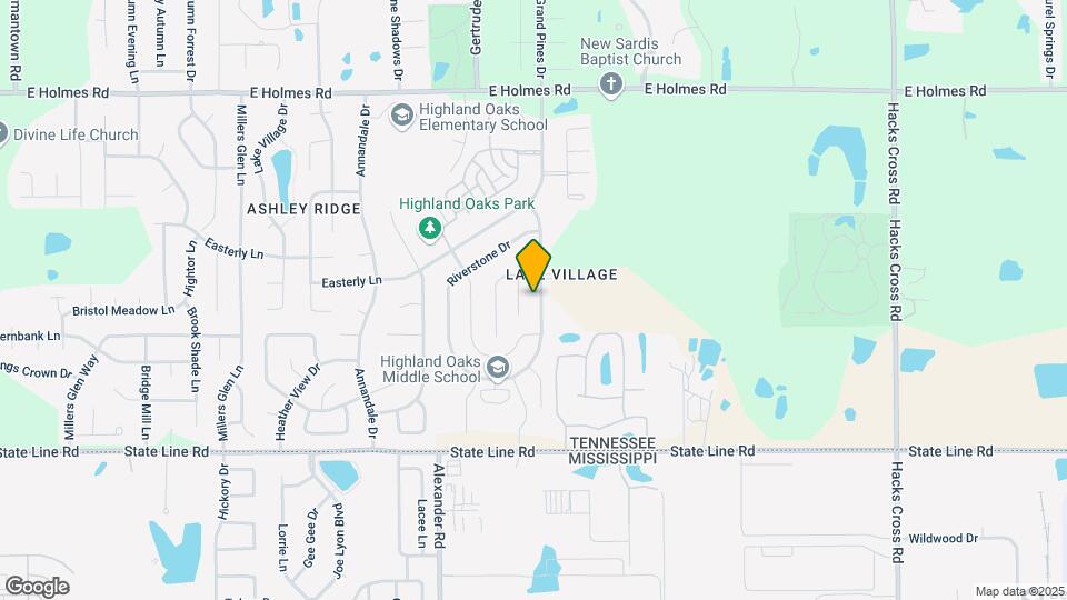 5455 Meadowbriar Trail Map and Location Details