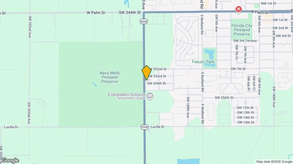 19195 SW 354th St Map and Location Details