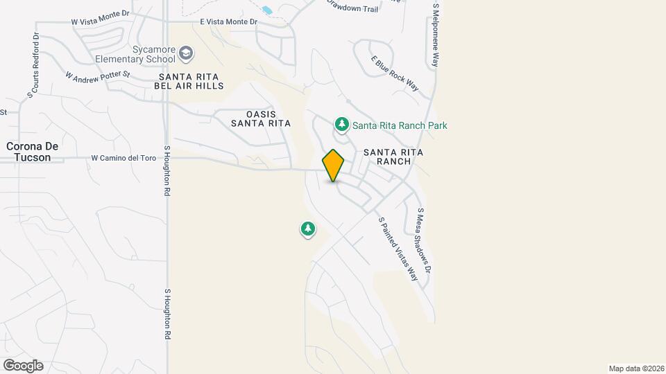 10812 E New Rock Ridge Dr Map and Location Details