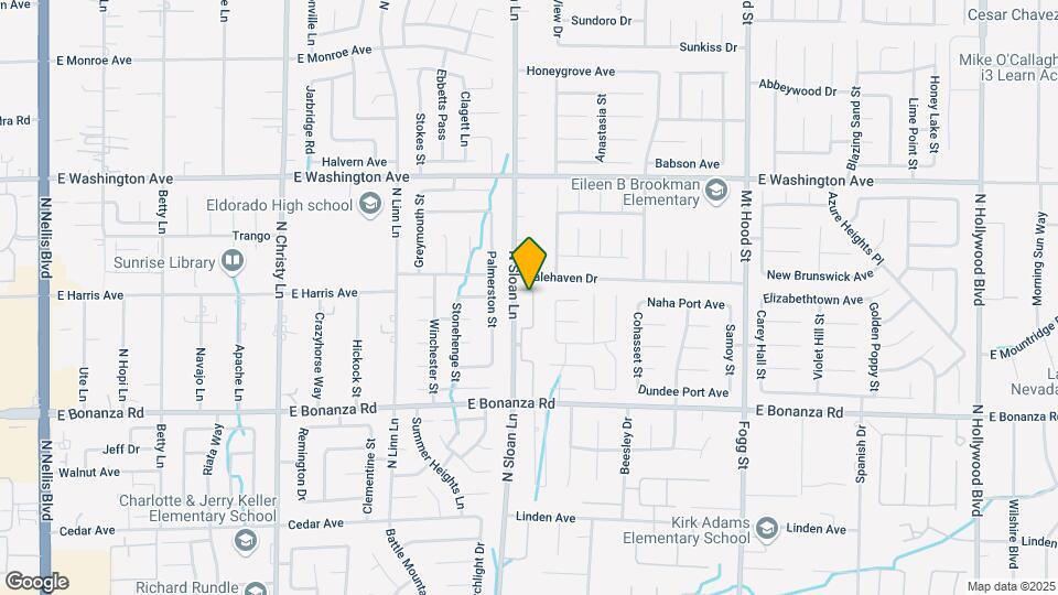970 N Sloan Ln Map and Location Details