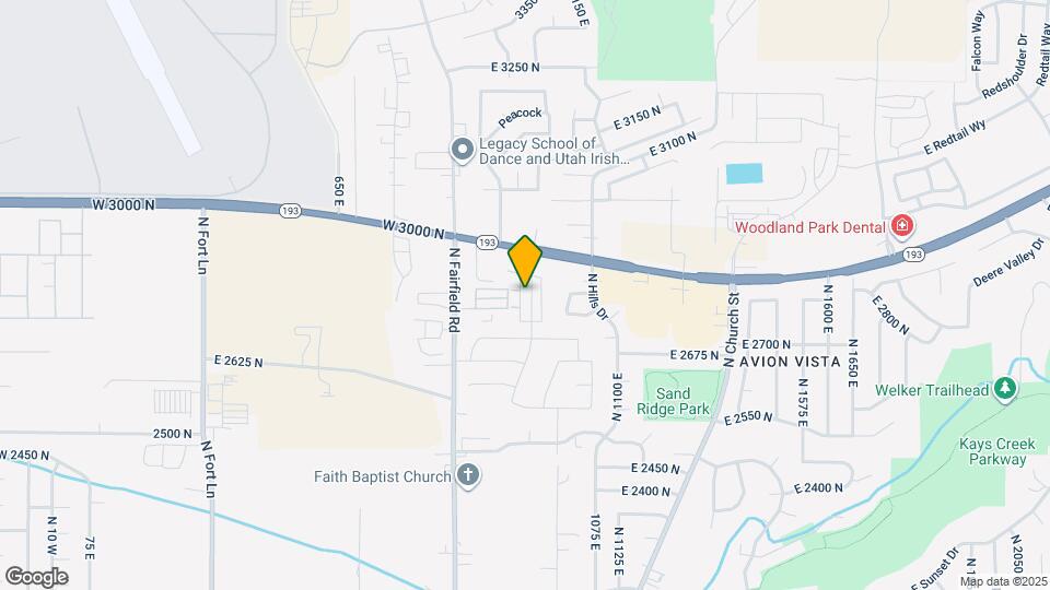 2797 N Airmen Ave Map and Location Details