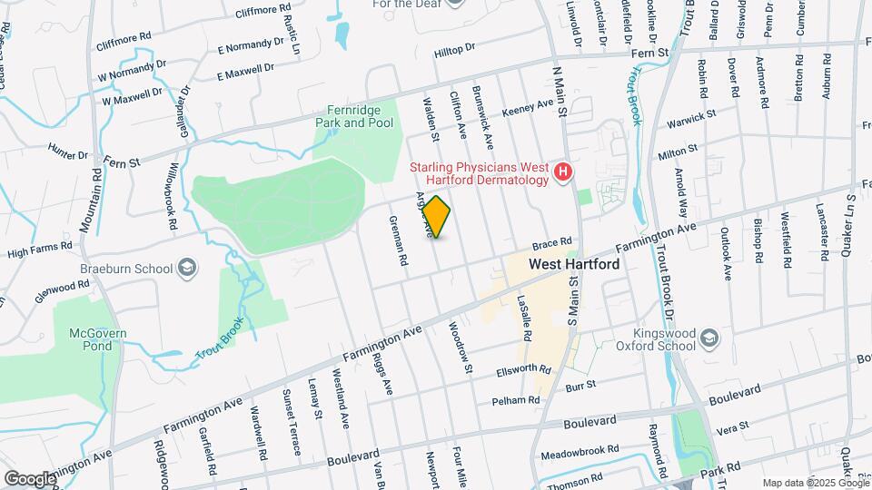 29 Argyle Ave Map and Location Details