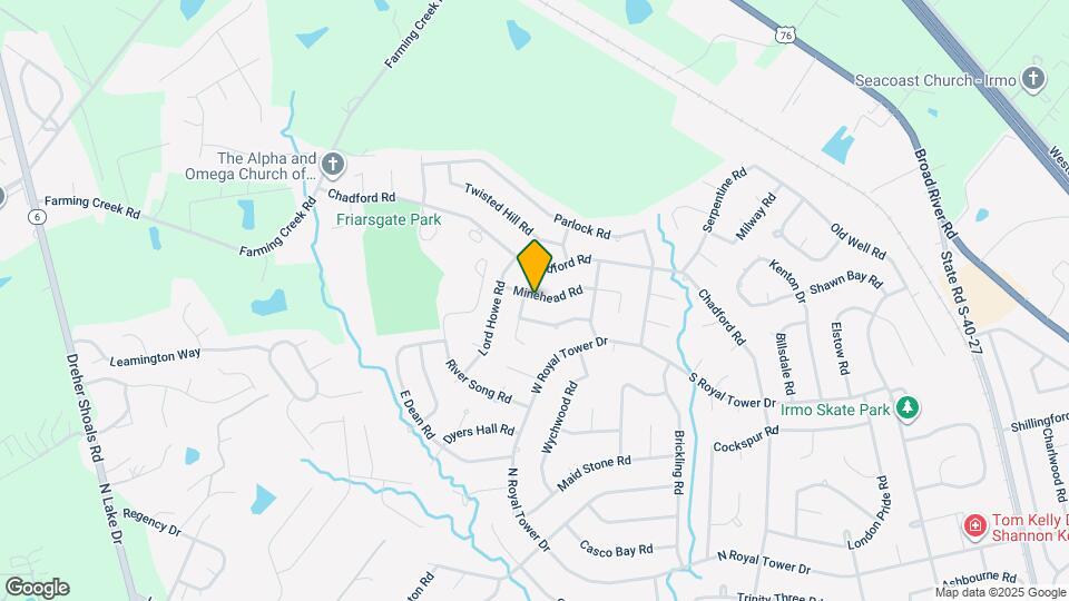 155 Minehead Rd Map and Location Details