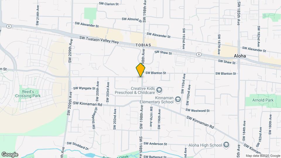 3825-3827 SW 198th Ave Map and Location Details