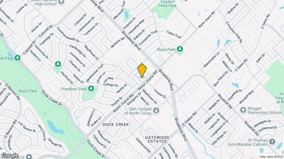 3926 Wymess Dr Map and Location Details