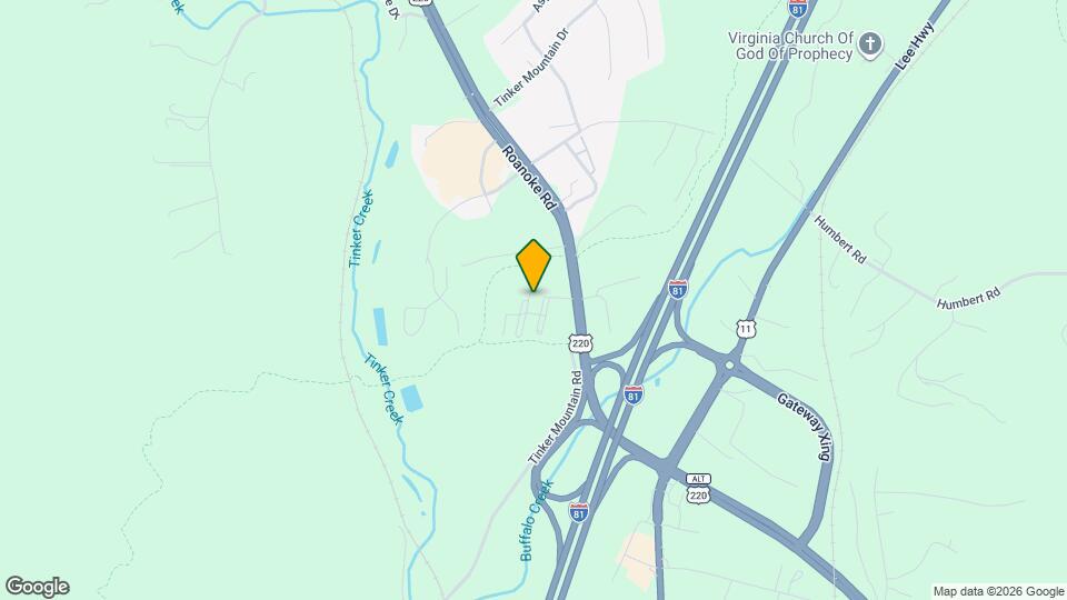 The Overlook at Daleville Map and Location Details